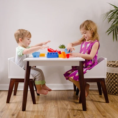 Modern Table And Chair Set Chairs - WildKin 4 Modern Table And Chair Set Chairs - WildKin - Image 2