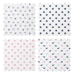Bacati - Little Sailor Blue/Navy/Pink Girls Muslin Swaddling Blankets Set Of 4 9 Bacati - Little Sailor Blue/Navy/Pink Girls Muslin Swaddling Blankets Set Of 4 -Love To Dream Baby Shop GUEST 2b693815 db54 41ce a089 7252f3e2cba4