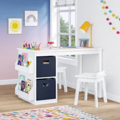 Kids' Art Activity Table With Storage White - RiverRidge Home 9 Kids' Art Activity Table With Storage White - RiverRidge Home -Love To Dream Baby Shop GUEST 2c3a1141 403c 43ba b631 4e89f537ea11