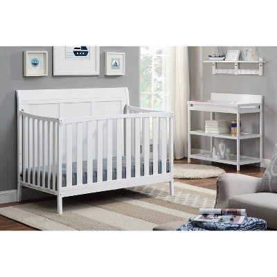 Suite Bebe Shailee 4-in-1 Convertible Crib - White 8 Suite Bebe Shailee 4-in-1 Convertible Crib - White - Image 6