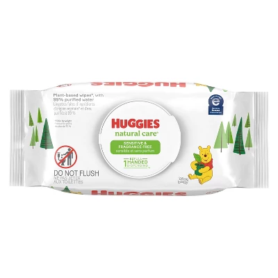 Huggies Natural Care Sensitive Unscented Baby Wipes (Select Count) 9 Huggies Natural Care Sensitive Unscented Baby Wipes (Select Count) - Image 7