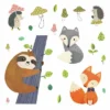 RoomMates Forest Friends Peel And Stick Giant Wall Decal
