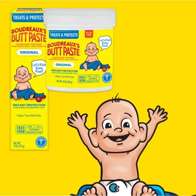 Boudreaux's BP Butt Paste Baby Diaper Rash Cream Original Strength - 16oz 6 Boudreaux's BP Butt Paste Baby Diaper Rash Cream Original Strength - 16oz - Image 4