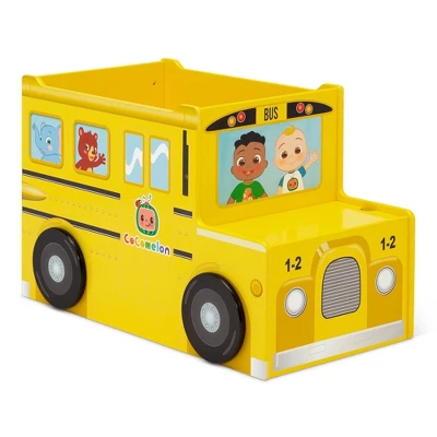 Delta Children Cocomelon School Bus Toy Box - Greenguard Gold Certified 10 Delta Children Cocomelon School Bus Toy Box - Greenguard Gold Certified - Image 8