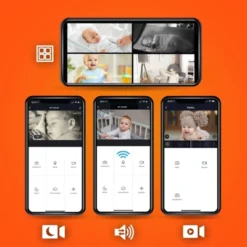 MobiCam Multi-Purpose, WiFi Video Baby Monitor - Baby Monitoring System - WiFi Camera With 2-way Audio, Recording -Love To Dream Baby Shop GUEST 33180b9a 3506 45eb b558 f0c220b5b2d3