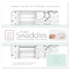 SwaddleDesigns Cotton Muslin Swaddle Blankets - Starshine Shimmer - 4pk - Sterling Gray 2 SwaddleDesigns Cotton Muslin Swaddle Blankets - Starshine Shimmer - 4pk - Sterling Gray -Love To Dream Baby Shop GUEST 342b40b3 094f 47f7 9305 5ab5b6c4cb55
