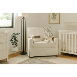 Namesake Crawford Chair And A Half Pillowback Swivel Glider - Performance Cream Eco-Weave -Love To Dream Baby Shop GUEST 343fdb68 8642 4759 b2cf 87f093e1ab5e