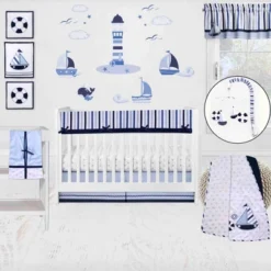 Bacati - Little Sailor Long Crib Rail Guard Cover -Love To Dream Baby Shop GUEST 353af2e4 94a5 45cc b96a fb8d5d79b0c4