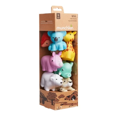Munchkin Wild Animal Bath Toy Squirts - 8pk 5 Munchkin Wild Animal Bath Toy Squirts - 8pk - Image 3