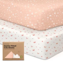 KeaBabies 2pk Soothe Fitted Crib Sheets Neutral, Organic Baby Crib Sheets, Fits Standard Nursery Baby Mattress 41 KeaBabies 2pk Soothe Fitted Crib Sheets Neutral, Organic Baby Crib Sheets, Fits Standard Nursery Baby Mattress -Love To Dream Baby Shop GUEST 3576dbc1 09ea 41ba bdad 017d35394957