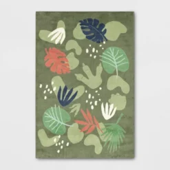 Dinosaur Shapes Kids' Rug Green - Pillowfort™ -Love To Dream Baby Shop GUEST 36dc32e8 a2e7 4b94 9907 c2937ad75559