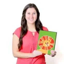 Big Dot Of Happiness Jungle Party Animals - Safari Zoo Animal Nursery Wall Art And Kids Room Decor - Gift Ideas - 7.5 X 10 Inches - Set Of 3 Prints 10 Big Dot Of Happiness Jungle Party Animals - Safari Zoo Animal Nursery Wall Art And Kids Room Decor - Gift Ideas - 7.5 X 10 Inches - Set Of 3 Prints -Love To Dream Baby Shop GUEST 37fbf767 7273 44b0 b8bb 26ed4ada32ea