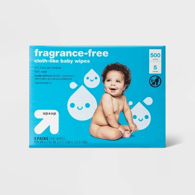 Fragrance-Free Baby Wipes - Up & Up™ (Select Count) 20 Fragrance-Free Baby Wipes - Up & Up™ (Select Count) - Image 18