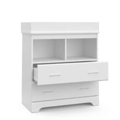 Storkcraft Brookside 2-Drawer Changing Table Dresser -Love To Dream Baby Shop GUEST 386911a4 edc6 4ba5 ad9a a07077aa2188