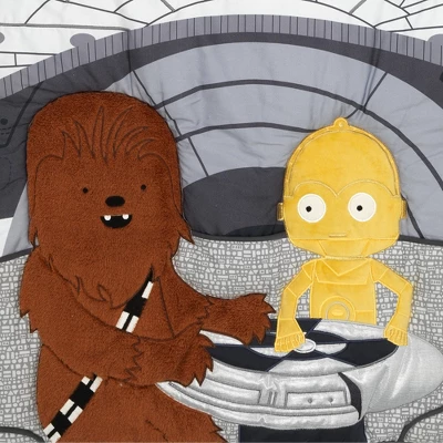 Lambs & Ivy Star Wars Signature Millennium Falcon 4-Piece Baby Crib Bedding Set 9 Lambs & Ivy Star Wars Signature Millennium Falcon 4-Piece Baby Crib Bedding Set - Image 7