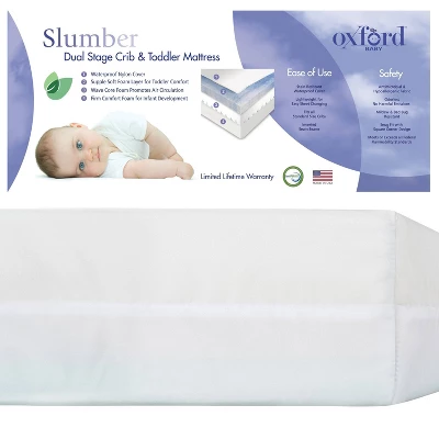 Oxford Baby Slumber Dual Stage Crib & Toddler Mattress 5 Oxford Baby Slumber Dual Stage Crib & Toddler Mattress - Image 3