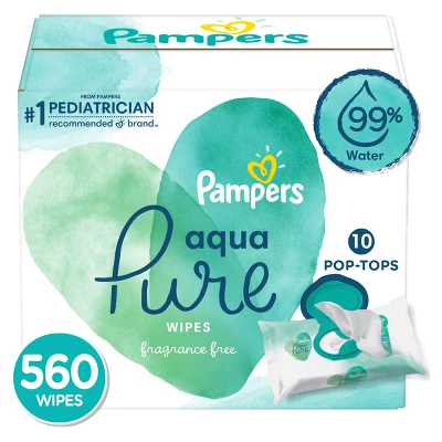 Pampers® Pampers Aqua Pure Sensitive Baby Wipes (Select Count) 11 Pampers® Pampers Aqua Pure Sensitive Baby Wipes (Select Count) - Image 9