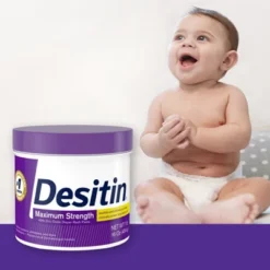 Desitin Maximum Strength Baby Diaper Rash Cream With Zinc Oxide - 16oz