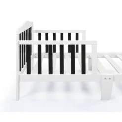Olive & Opie Twain Toddler Bed - White/Black -Love To Dream Baby Shop GUEST 3d905f82 127d 4d7d ad1d 66d1f75b3127