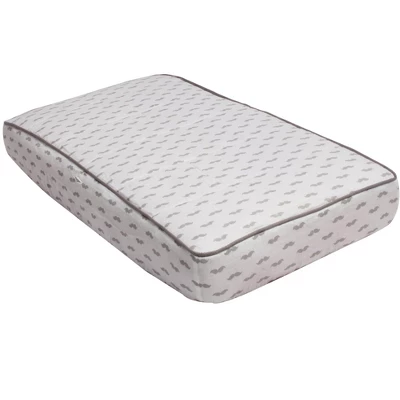 Bacati - Mustache Quilted Muslin Changing Pad Cover Gray 9 Bacati - Mustache Quilted Muslin Changing Pad Cover Gray - Image 7
