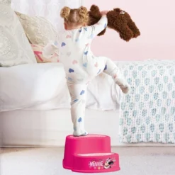 Disney Minnie Mouse 2-Tier Step Stool -Love To Dream Baby Shop GUEST 3dec7351 b38e 471b a8ef 0e1274b89117