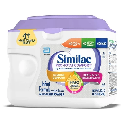 Similac Pro-Total Comfort Non-GMO Powder Infant Formula 4 Similac Pro-Total Comfort Non-GMO Powder Infant Formula - Image 2