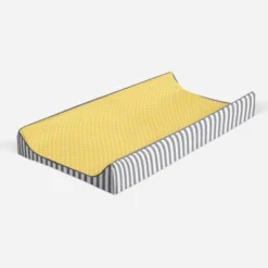 Bacati - Dots/Pin Stripes Yellow Pin Dots Changing Pad Cover -Love To Dream Baby Shop GUEST 3fdc29dd 0835 4ddf b1af 14cdb33eabfd