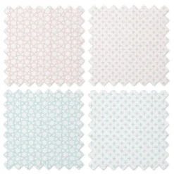 Bacati - Petals/Floral Muslin Swaddling Blankets Set Of 4 Aqua/Coral 9 Bacati - Petals/Floral Muslin Swaddling Blankets Set Of 4 Aqua/Coral -Love To Dream Baby Shop GUEST 4195860e 2bfa 4cc9 9d8b ff4a240ffd3a