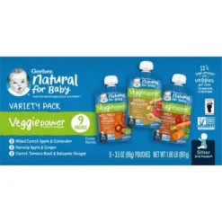 Gerber Veggie Power Variety Baby Snacks - 9pk/31.5oz -Love To Dream Baby Shop GUEST 41dbe3ed 75ec 4e21 ae8e e8bd8e1267c6
