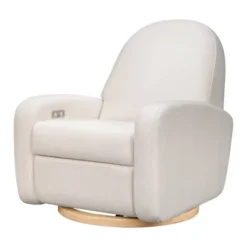 Babyletto Nami Electronic Recliner And Swivel Glider With USB Port And Light Wood Base -Love To Dream Baby Shop GUEST 42ceae45 9b46 4d7a 9a53 70b6523d26ea