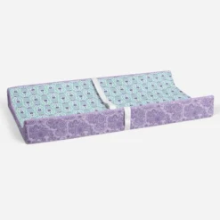 Bacati - Isabella Paisley Aqua/Lilac/Purple Floret Changing Pad Cover -Love To Dream Baby Shop GUEST 4450b143 8978 4a0c abe9 c0a178265e9b