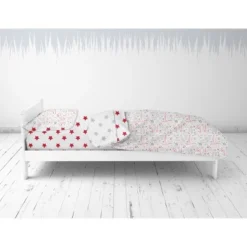 Bacati - Baseball Red/Gray Muslin 4 Pc Toddler Bedding Set -Love To Dream Baby Shop GUEST 44964860 77d6 47a3 b406 7ec25bb997f2