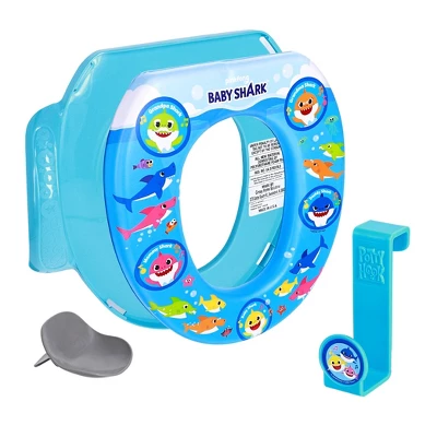 Pinkfong Baby Shark Fun At Sea Soft Potty Seat With Potty Hook 6 Pinkfong Baby Shark Fun At Sea Soft Potty Seat With Potty Hook - Image 4