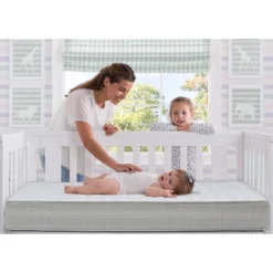 Simmons Kids' Comforpedic From Beautyrest Dual Sided Crib/Toddler Mattress- Gray -Love To Dream Baby Shop GUEST 45a008a4 3219 4445 ba37 2af5065ead00