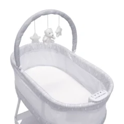 Delta Children Curve Bassinet - White And Gray 9 Delta Children Curve Bassinet - White And Gray -Love To Dream Baby Shop GUEST 4615c859 e8ce 4bf1 93cf ae0b679887b3