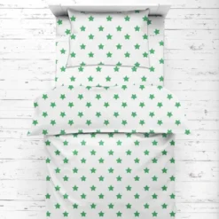 Bacati - Stars Green Muslin 4pc Toddler Bedding Set -Love To Dream Baby Shop GUEST 46da70d3 010a 4900 9cb1 ec3d36fd7301