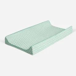Bacati - Noah Mint Triangles Quilted Muslin Changing Pad Cover -Love To Dream Baby Shop GUEST 485fafea 231b 4f69 80e5 7827c9cd8601