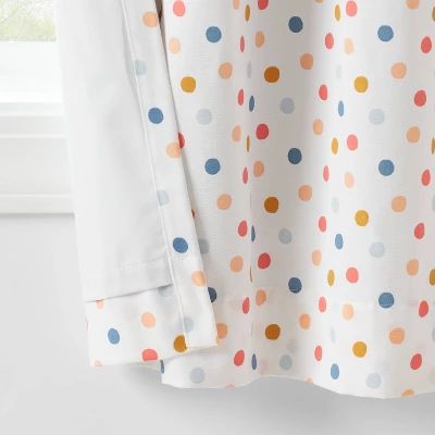Dot Kids' Curtain Panel - Pillowfort™ 5 Dot Kids' Curtain Panel - Pillowfort™ - Image 3