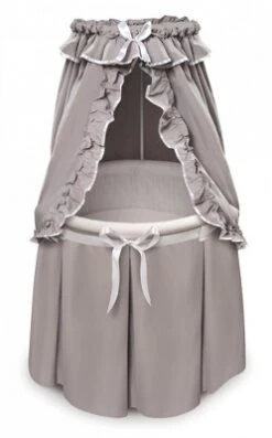 Badger Basket Empress Round Baby Bassinet With Canopy -Love To Dream Baby Shop GUEST 494c4561 0bd3 4ee5 9707 bdbf39d462d7