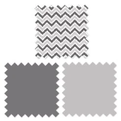 Bacati - Ikat Chevron White Grey Neutral 3 Pc Crib Set -Love To Dream Baby Shop GUEST 49d4e191 fefa 42a1 b8e6 2f118f949cd1