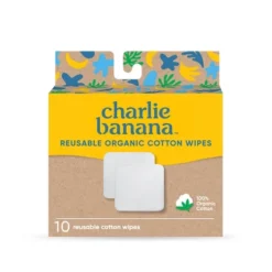 Charlie Banana Organic Cotton Baby Wipes - 10ct -Love To Dream Baby Shop GUEST 4a32dcad 18f9 4b25 a318 3d510f76b637