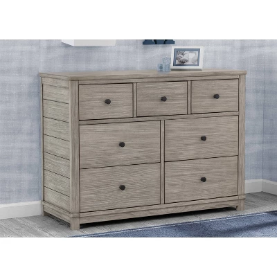 Delta Children Simmons Kids' Slumbertime Monterey Changing Top - Rustic White 4 Delta Children Simmons Kids' Slumbertime Monterey Changing Top - Rustic White - Image 2