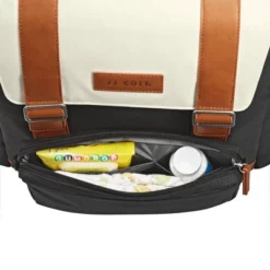 JJ Cole Bloomfield Modular Knapsack Diaper Bag Onyx & Ivory -Love To Dream Baby Shop GUEST 4d17913a fb35 4019 a13a dc98c25d75e2