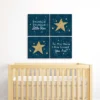 Big Dot Of Happiness Twinkle Twinkle Little Star - Kids Room, Nursery & Home Decor - 11 X 11 Inches Nursery Wall Art - Set Of 4 Prints For Baby's Room -Love To Dream Baby Shop GUEST 4dd79256 8342 42f3 b858 8fb8b92ae90d