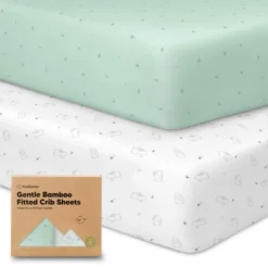 KeaBabies 2pk Fitted Crib Sheets For Boys, Girls, Organic Baby Crib Sheet, Fits Standard Nursery Crib Mattresses -Love To Dream Baby Shop GUEST 4dde5bcd d550 4364 9b54 67540f558b15