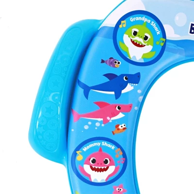 Pinkfong Baby Shark Fun At Sea Soft Potty Seat With Potty Hook 4 Pinkfong Baby Shark Fun At Sea Soft Potty Seat With Potty Hook - Image 2