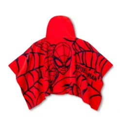 Marvel Spider-Man Hooded Bath Towel Red