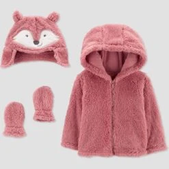 Carter's Just One You®️ Baby Fox Jacket - Pink -Love To Dream Baby Shop GUEST 53cea3b7 4b67 4bc7 bb9e cea60618d434