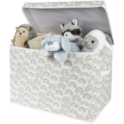 Sammy & Lou Printed Felt Toy Chest - Rainbow 11 Sammy & Lou Printed Felt Toy Chest - Rainbow -Love To Dream Baby Shop GUEST 57ad477c 290b 4ccd b5cb 6181dcb51a36