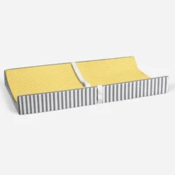 Bacati - Dots/Pin Stripes Yellow Pin Dots Changing Pad Cover -Love To Dream Baby Shop GUEST 584c817c f28d 43e4 a5e2 92b214bda345